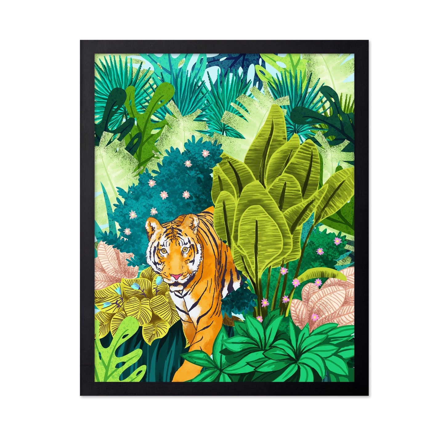 Jungle Tiger Art