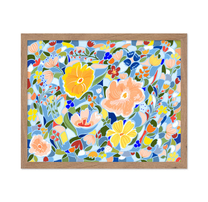 Vibrant Floral Pattern No5