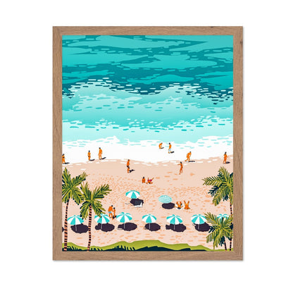 Tropical Beach Scene