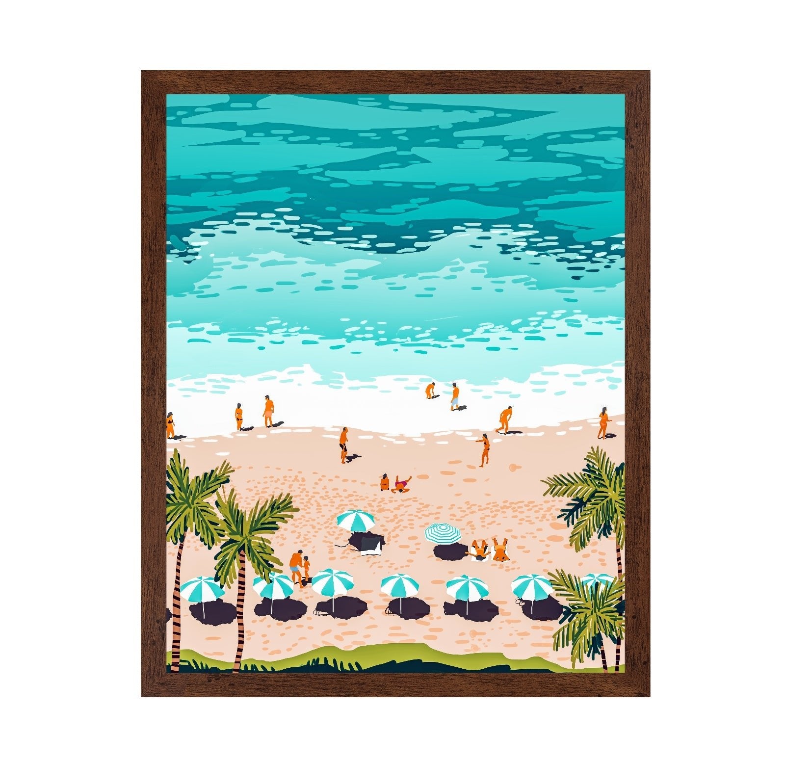 Tropical Beach Scene