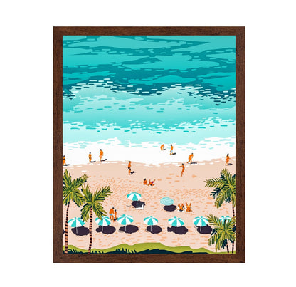 Tropical Beach Scene