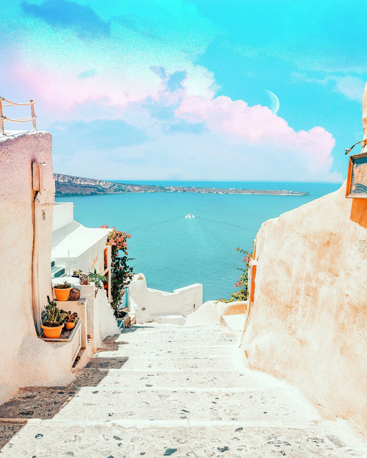 Santorini Coastal View