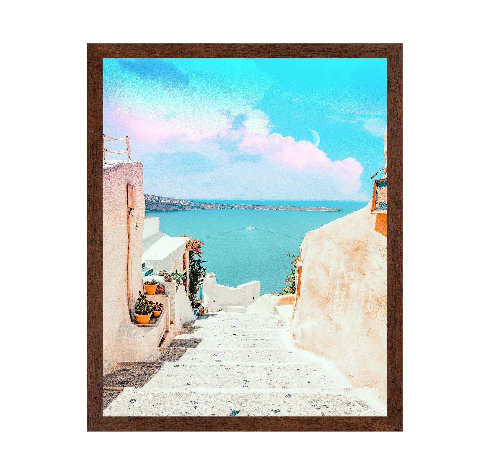 Santorini Coastal View