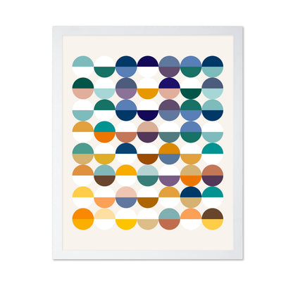 Color Block Circles No2