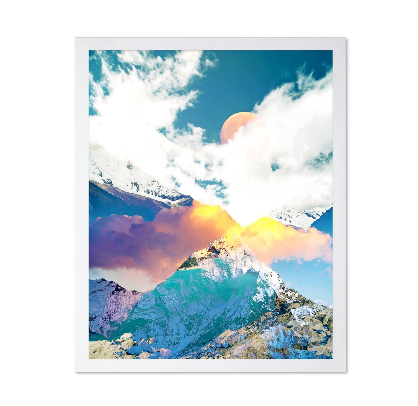 Dreamy Mountain Sky