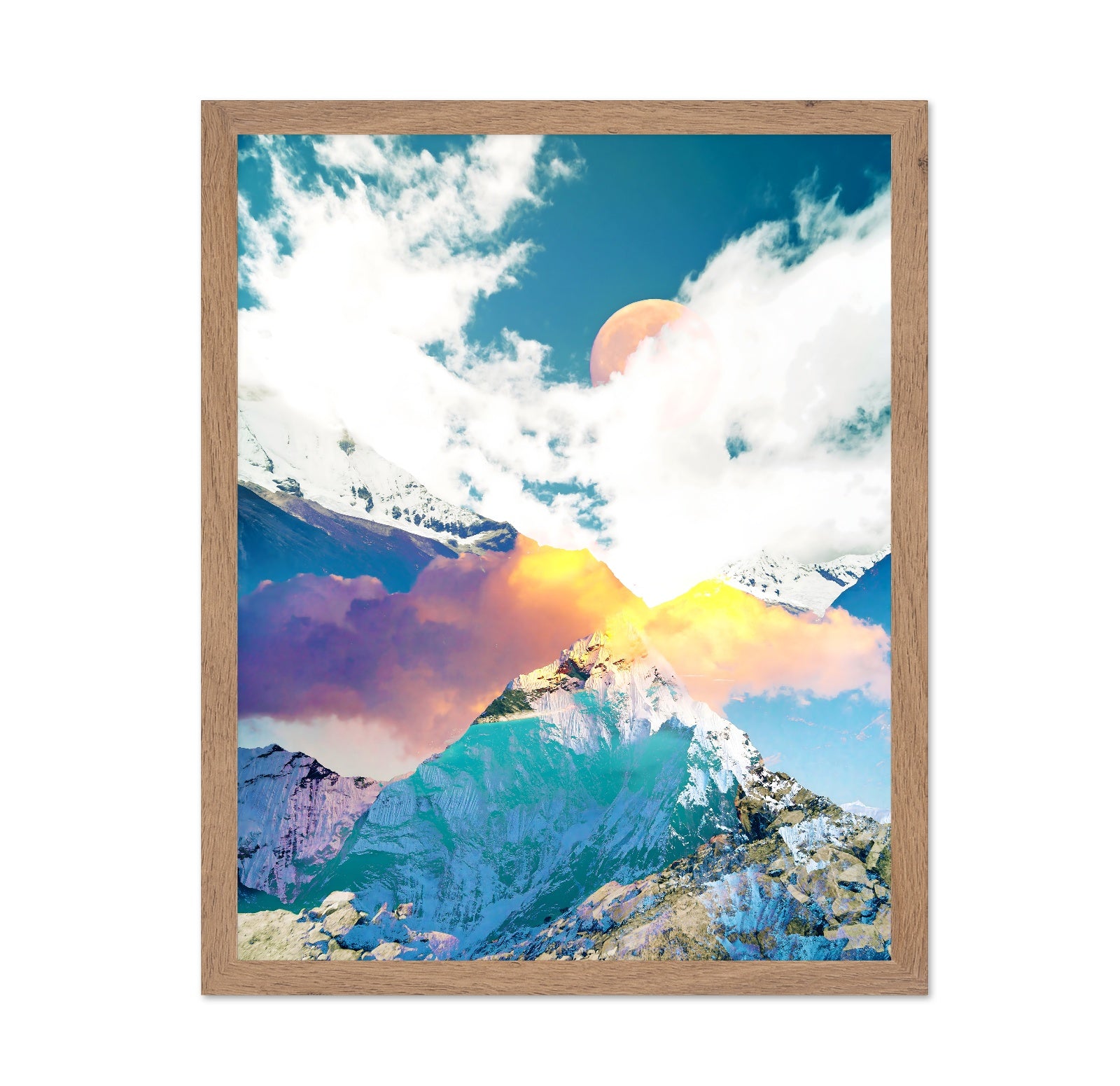 Dreamy Mountain Sky