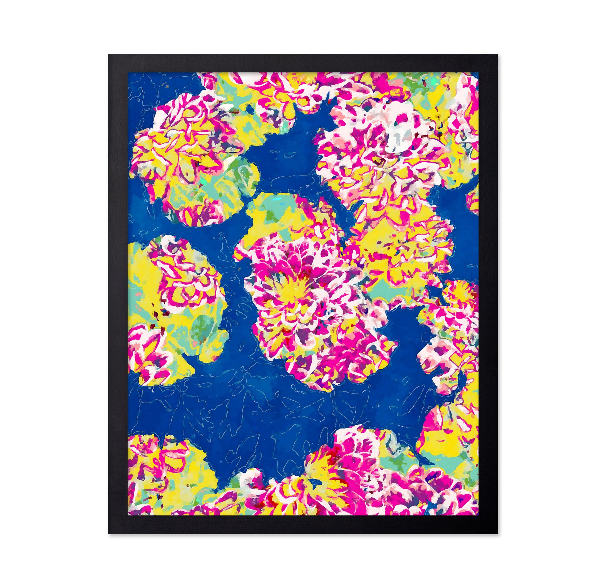 Vibrant Floral Splash