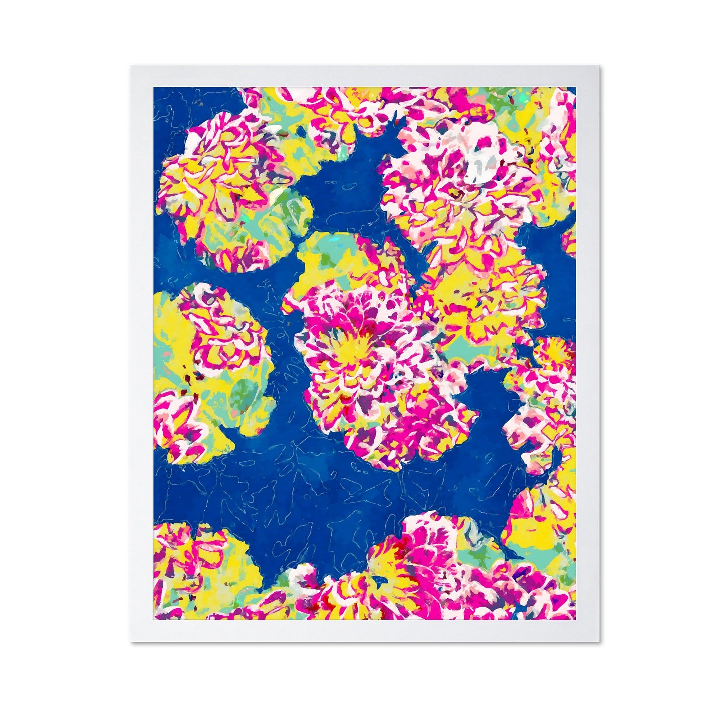 Vibrant Floral Splash