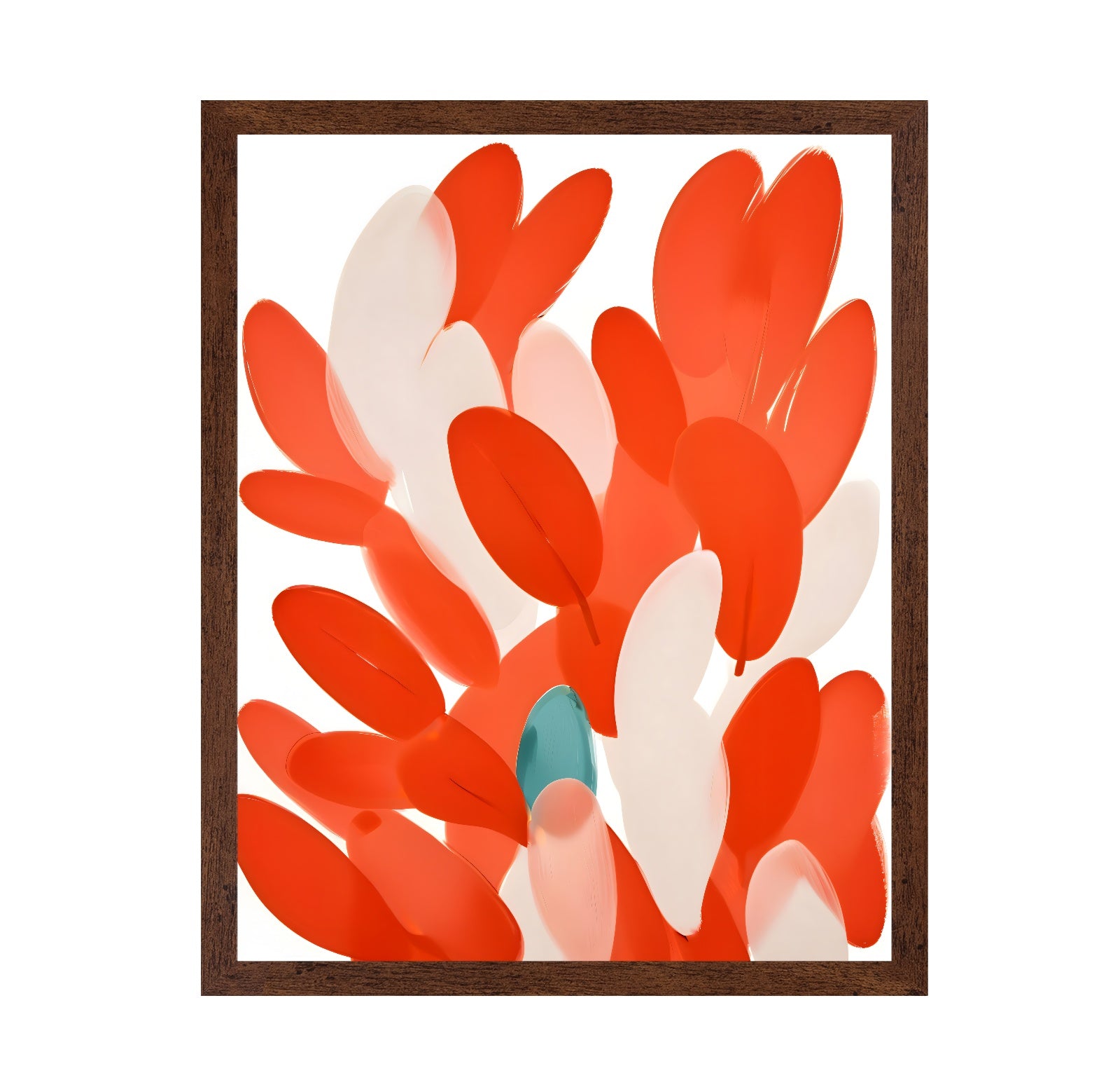 Coral Leaf Burst