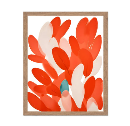 Coral Leaf Burst