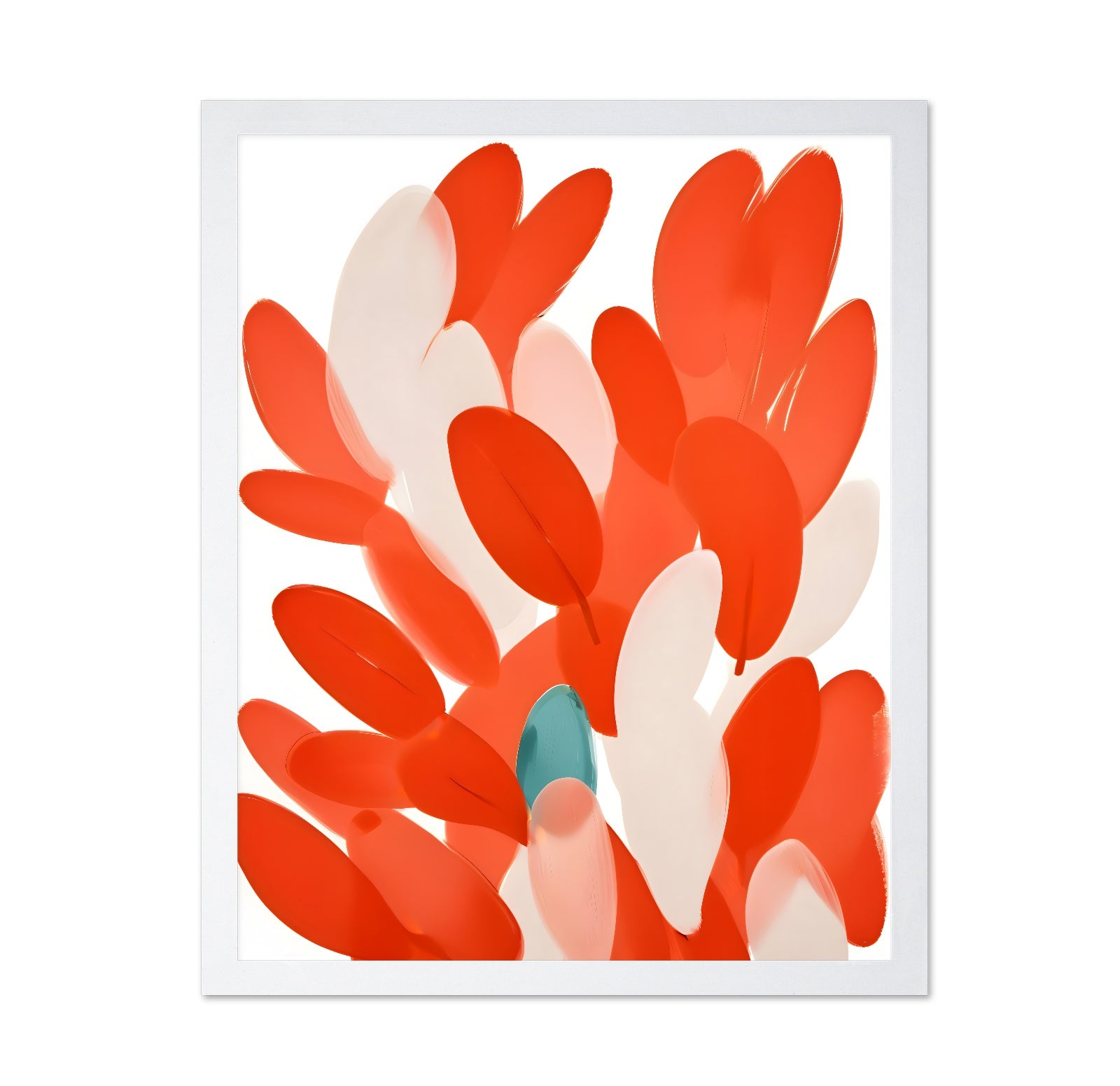 Coral Leaf Burst