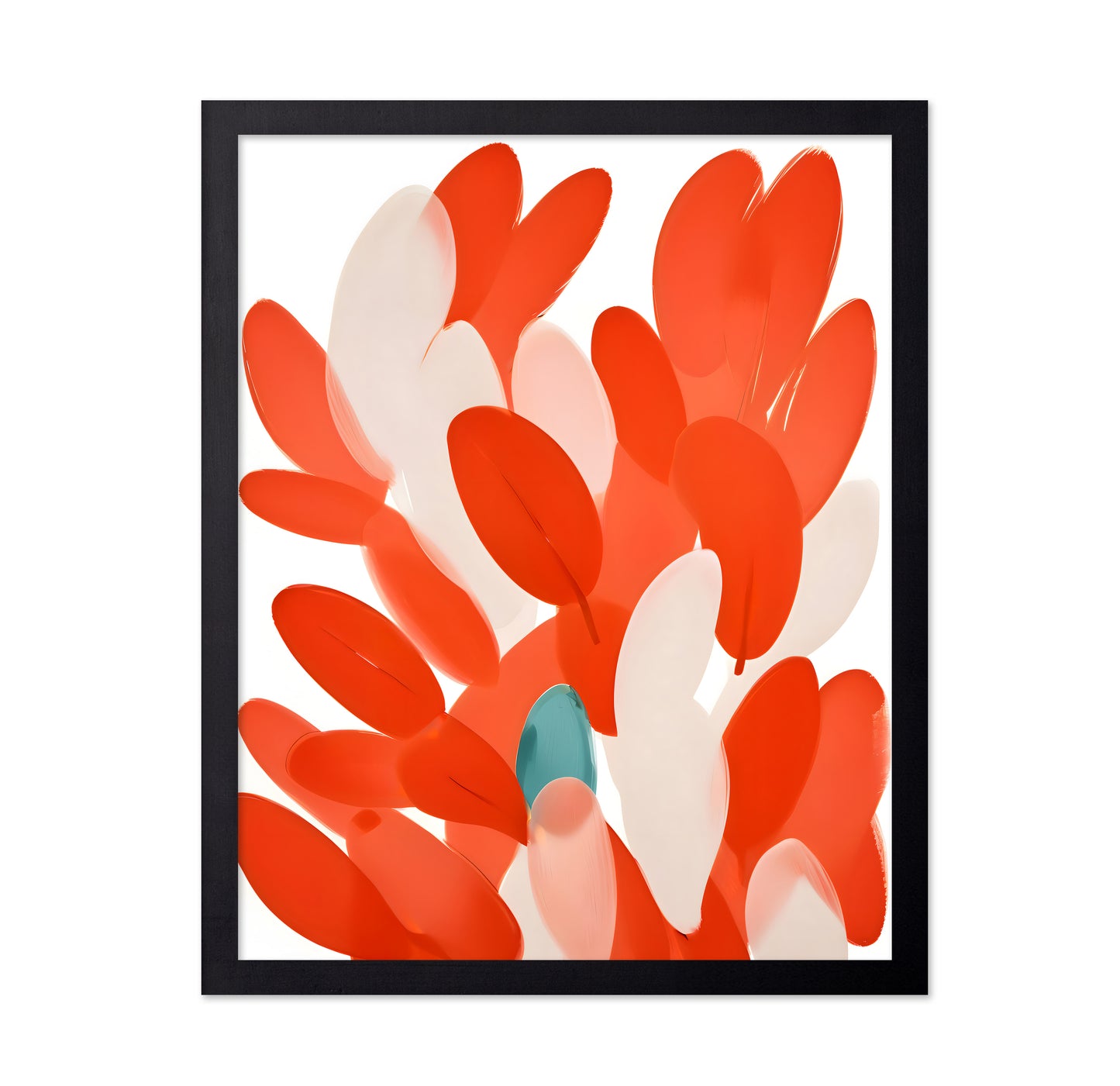 Coral Leaf Burst