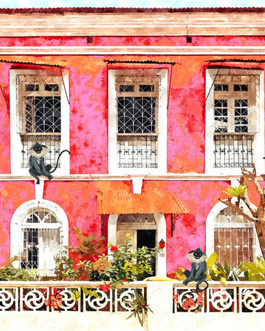 Pink Tropical House