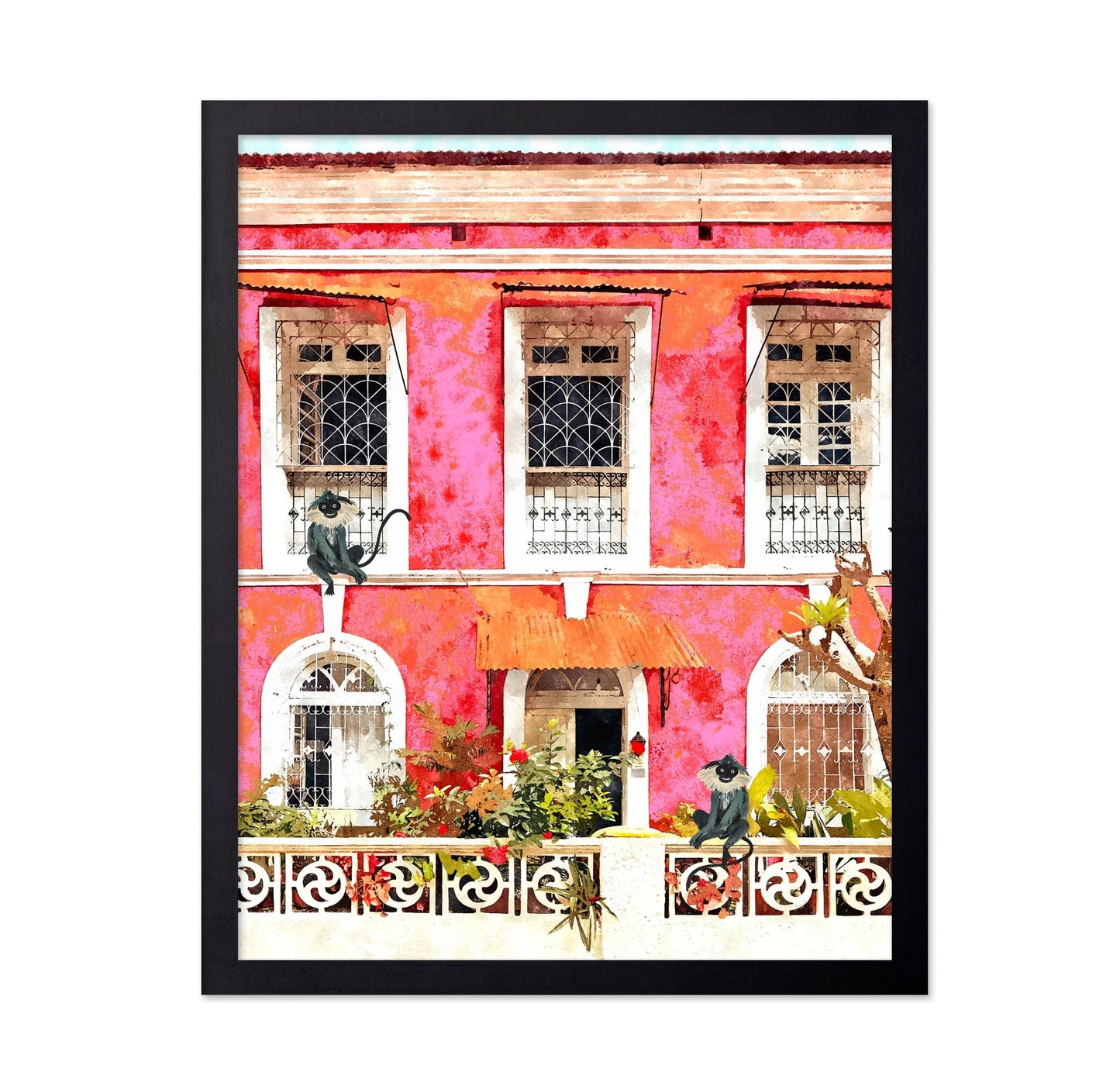 Pink Tropical House