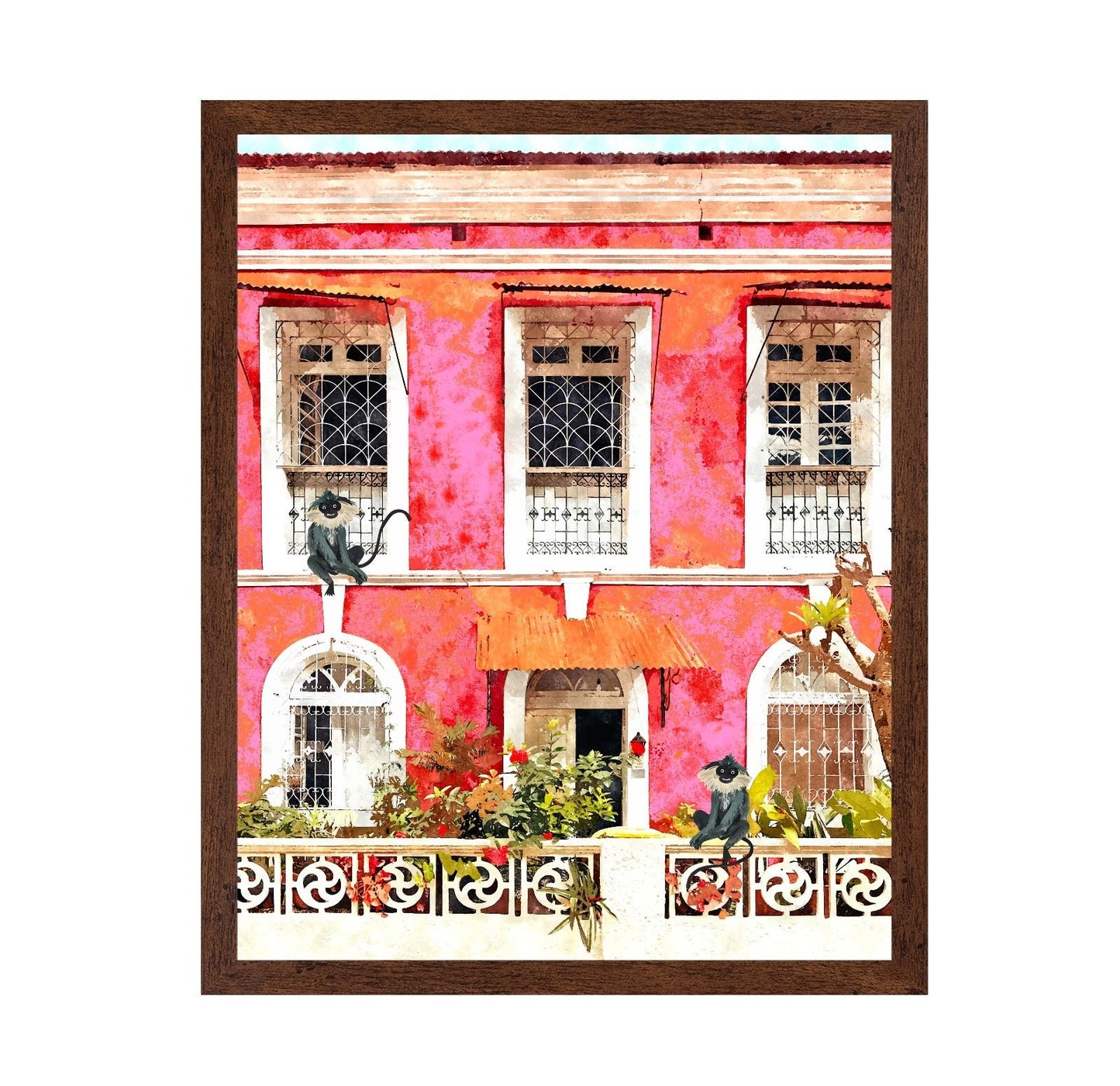 Pink Tropical House