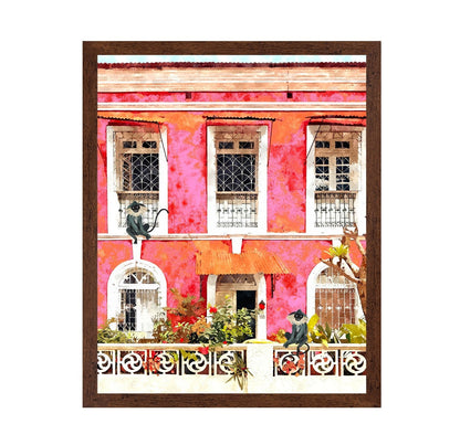 Pink Tropical House