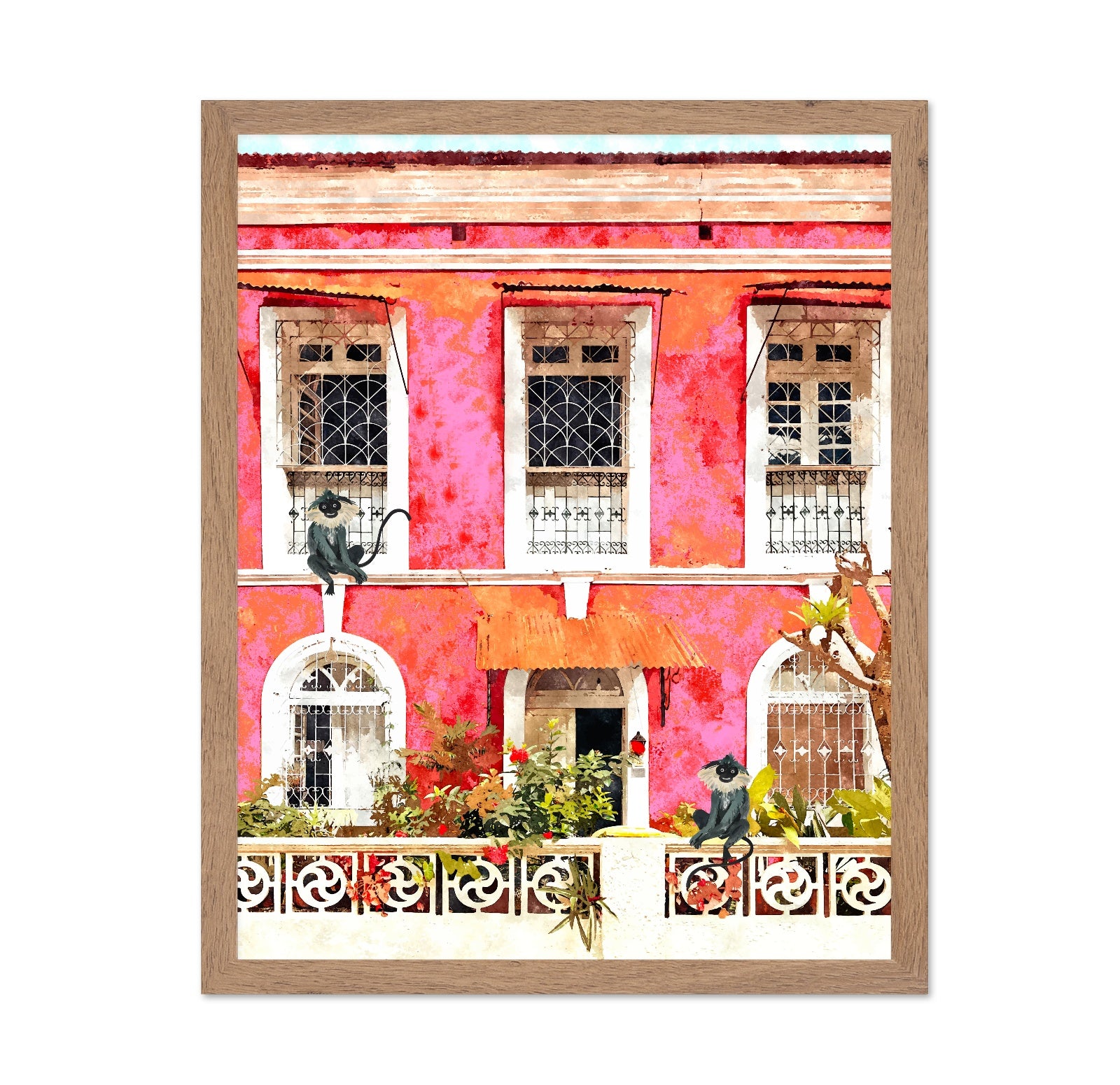 Pink Tropical House