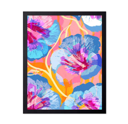 Vibrant Floral Brush