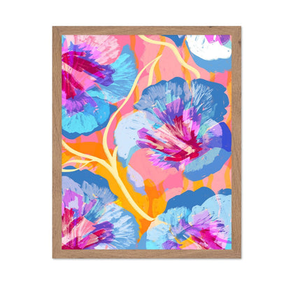 Vibrant Floral Brush