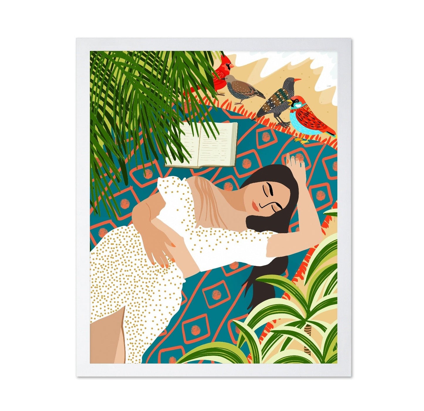 Garden Rest Woman