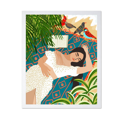 Garden Rest Woman