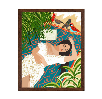 Garden Rest Woman