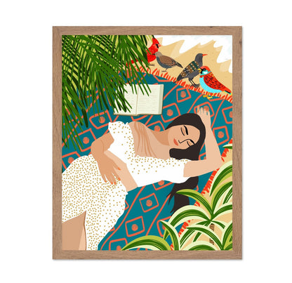 Garden Rest Woman