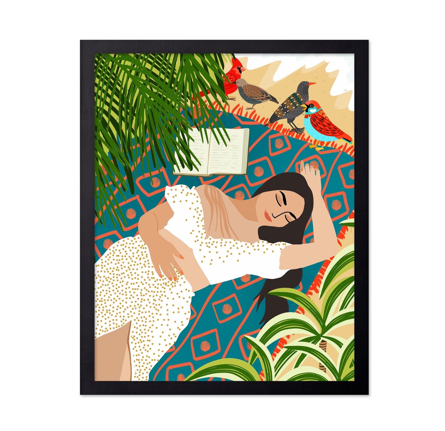Garden Rest Woman