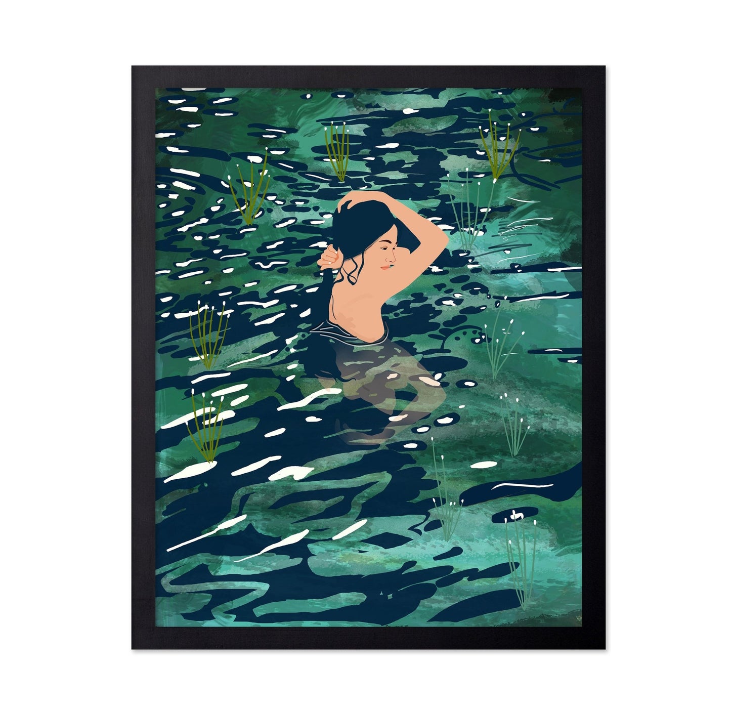 Woman In Water