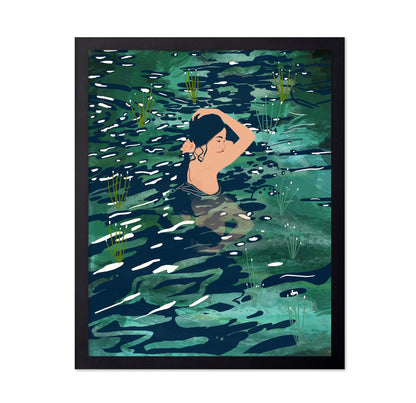 Woman In Water
