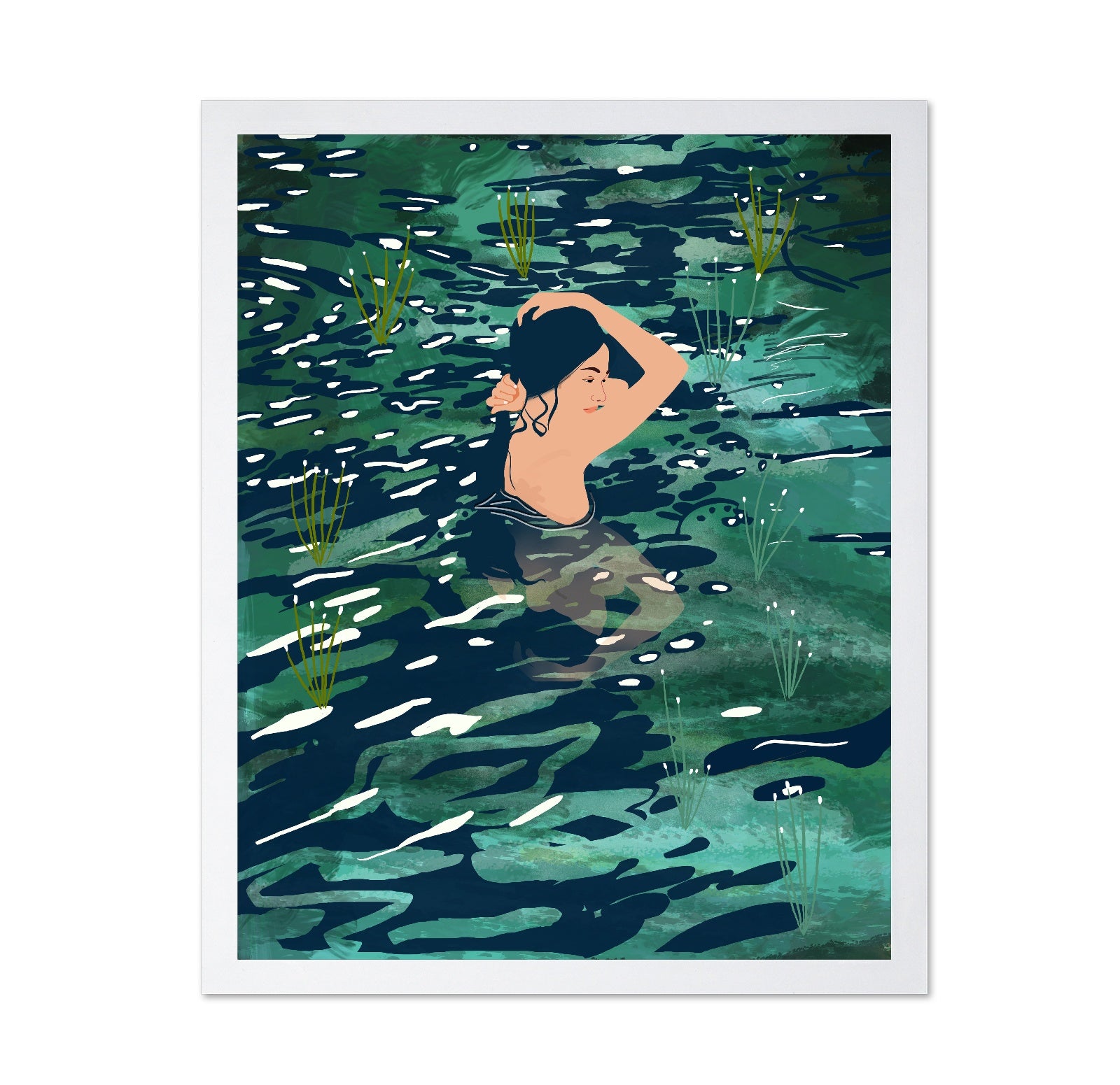 Woman In Water