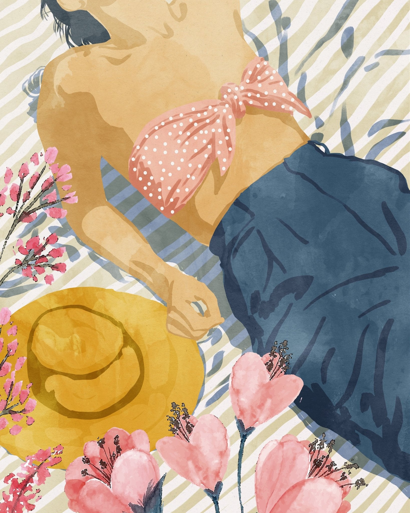 Summer Picnic Woman