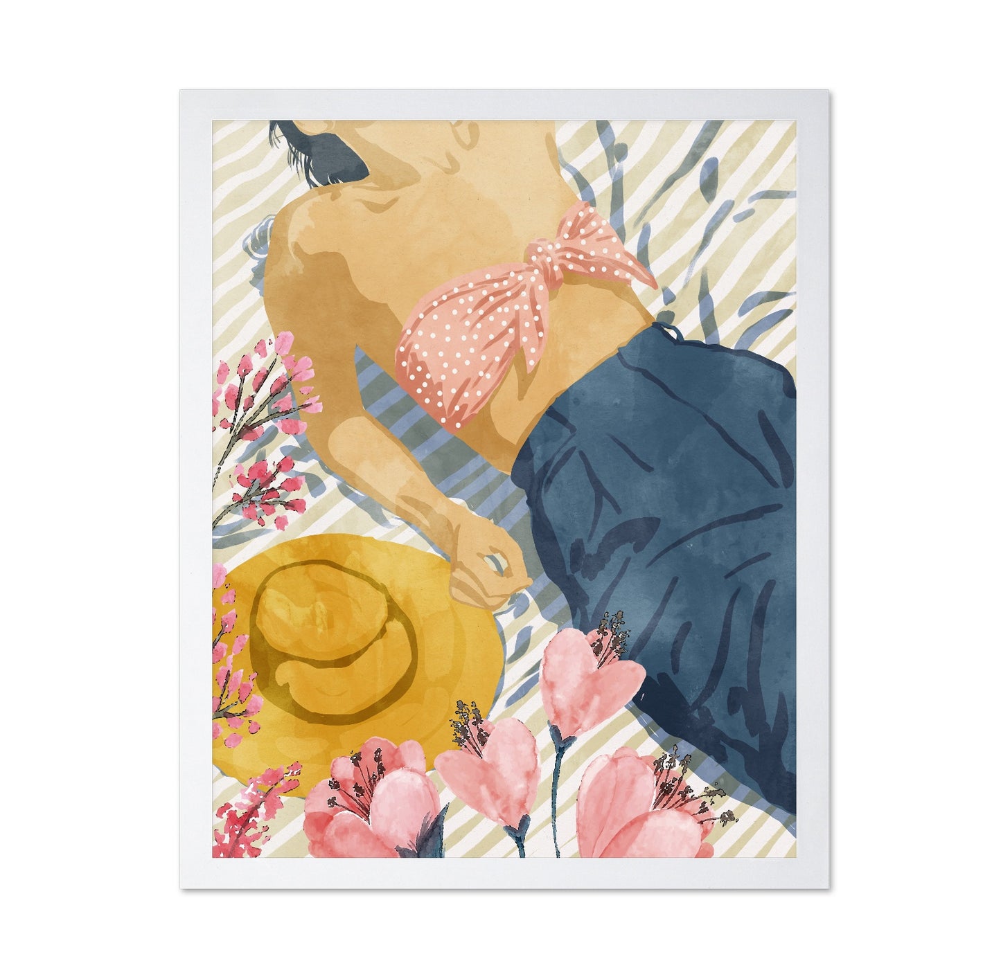 Summer Picnic Woman