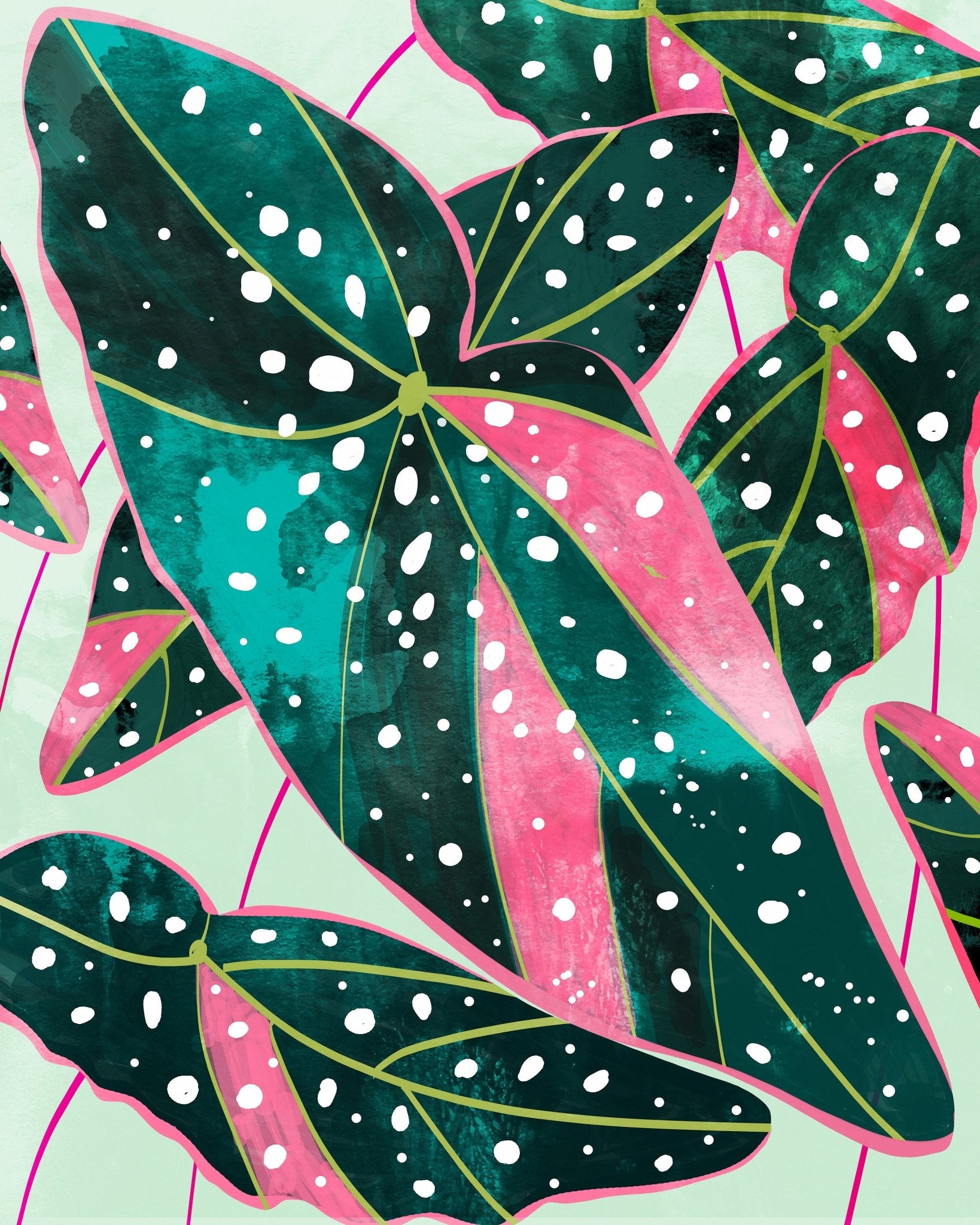 Speckled Leaf Pattern
