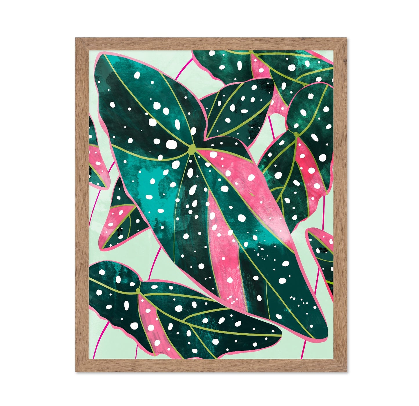 Speckled Leaf Pattern