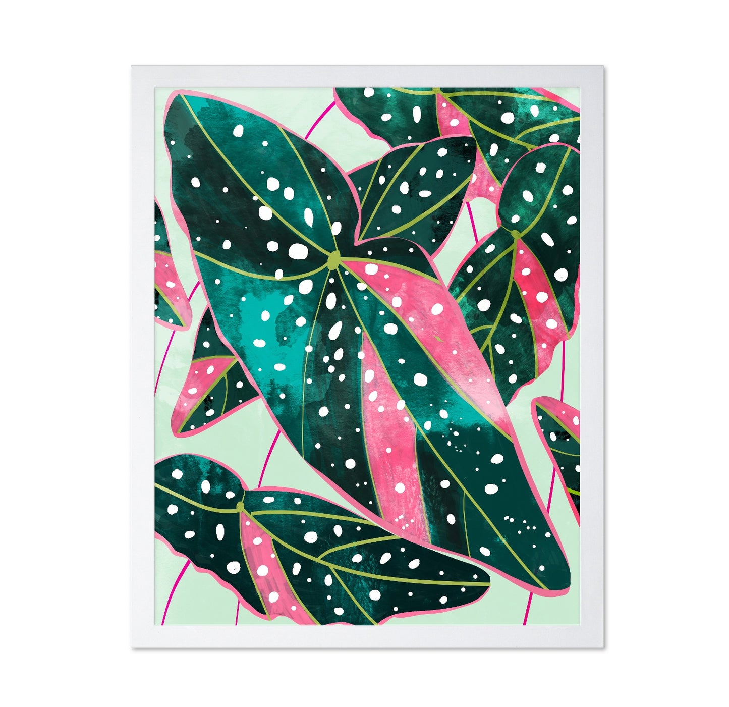 Speckled Leaf Pattern
