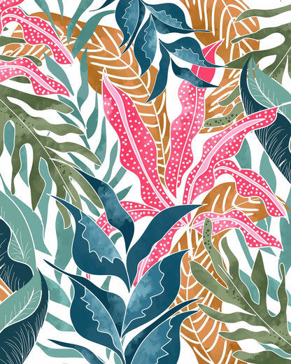 Tropical Leaf Pattern No8