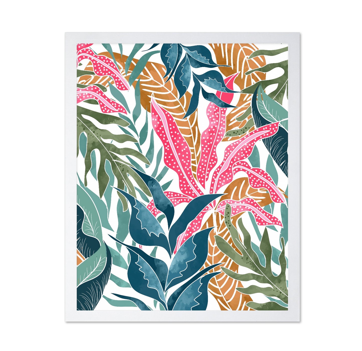 Tropical Leaf Pattern No8