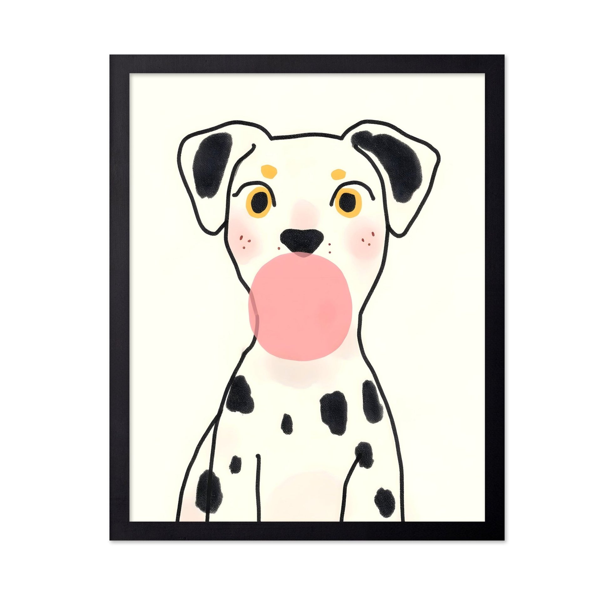 Dalmatian Bubble Gum No2