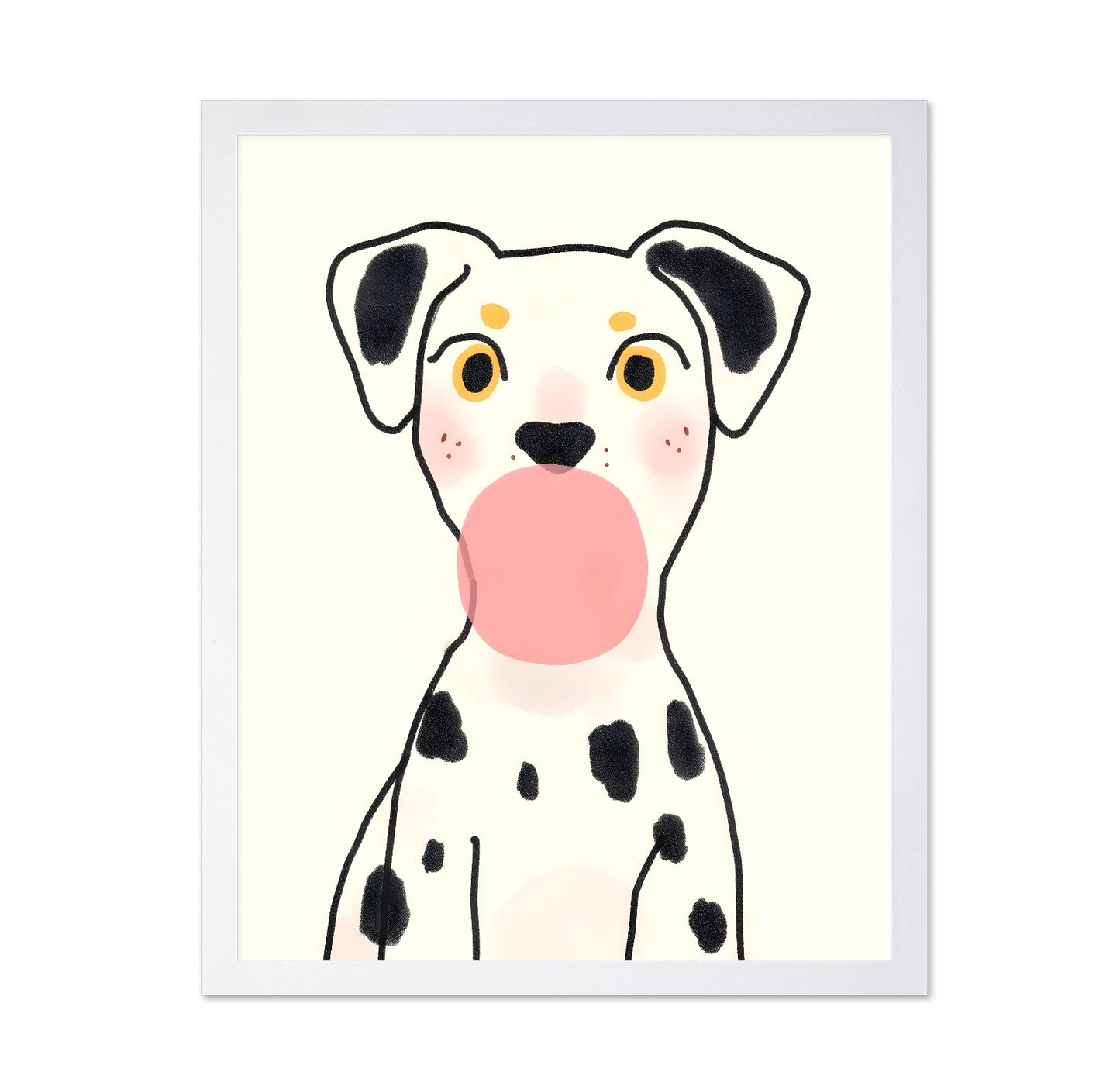 Dalmatian Bubble Gum No2