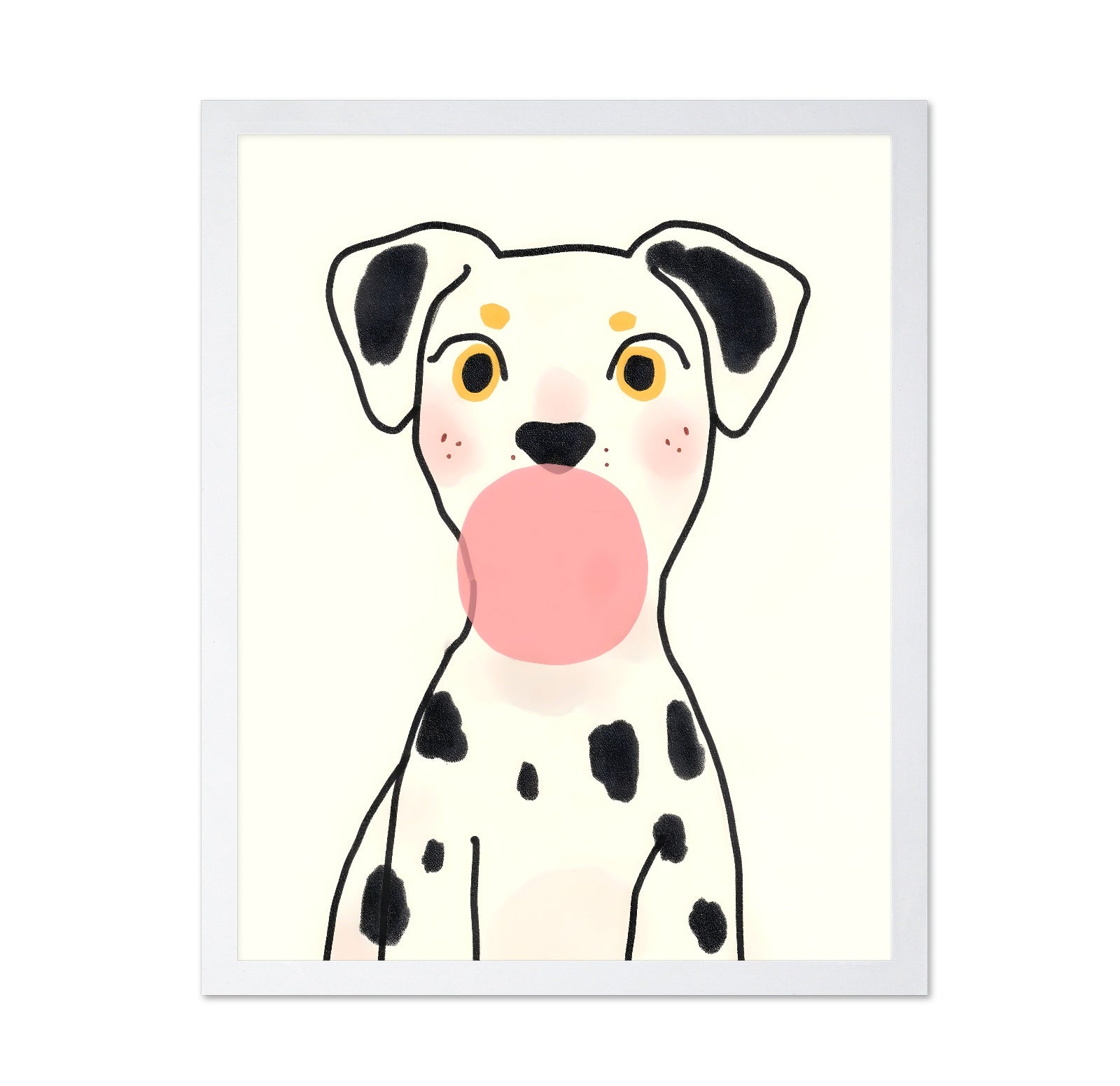 Dalmatian Bubble Gum No2