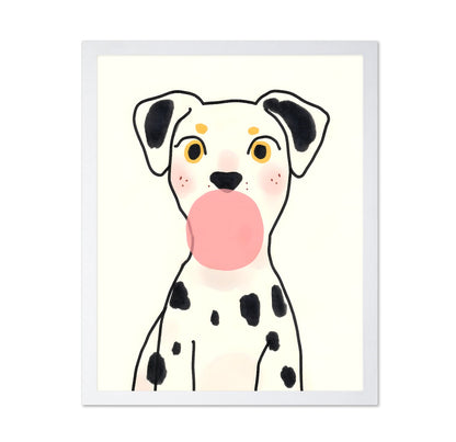 Dalmatian Bubble Gum No2
