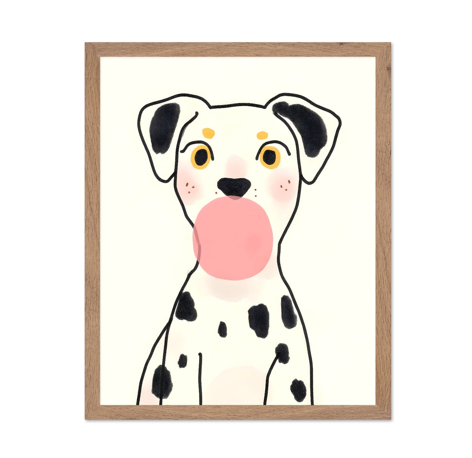 Dalmatian Bubble Gum No2