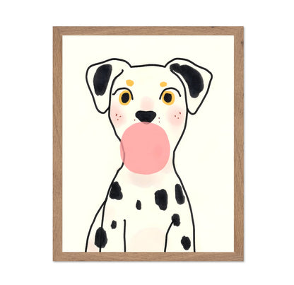 Dalmatian Bubble Gum No2