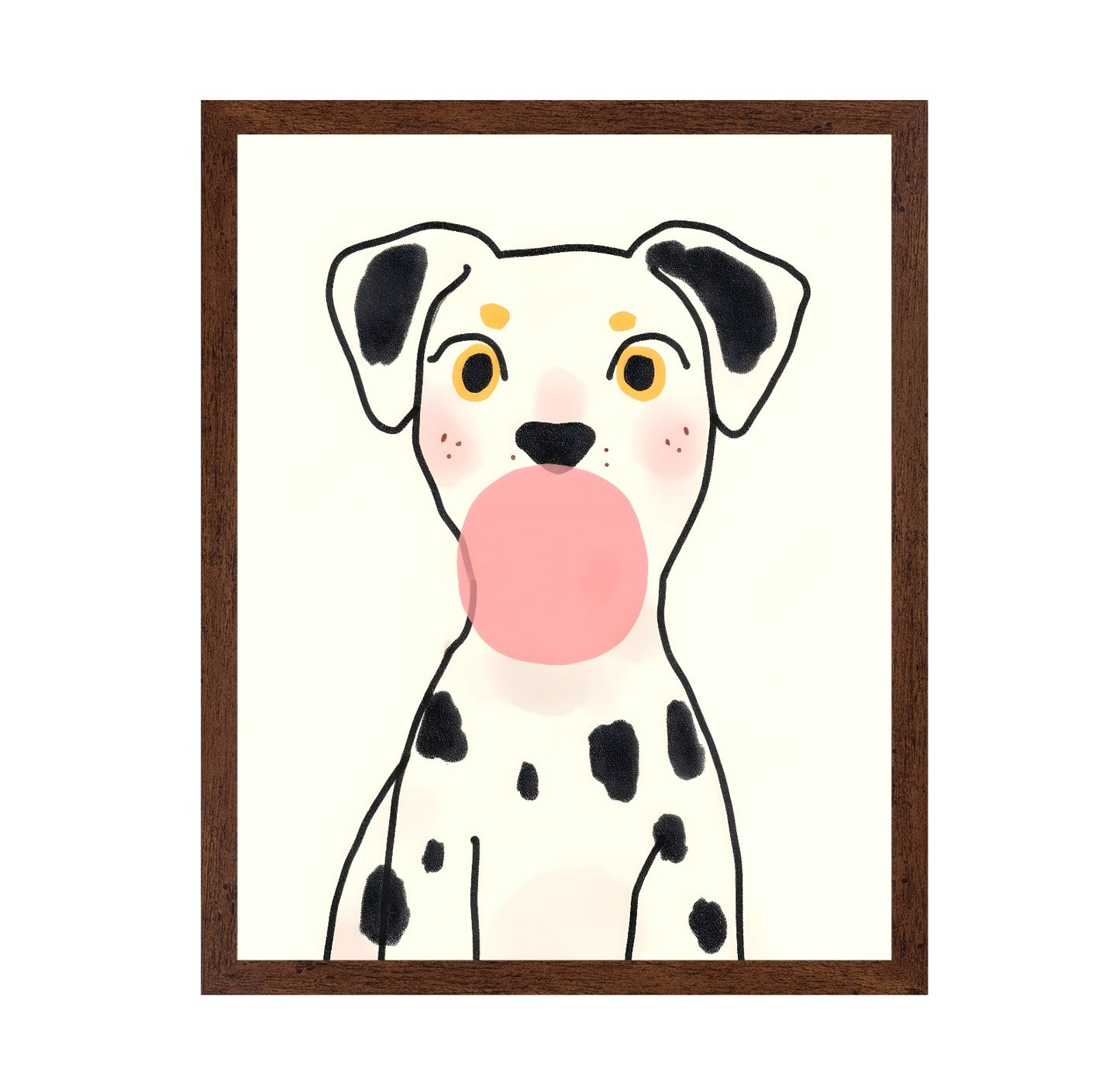 Dalmatian Bubble Gum No2
