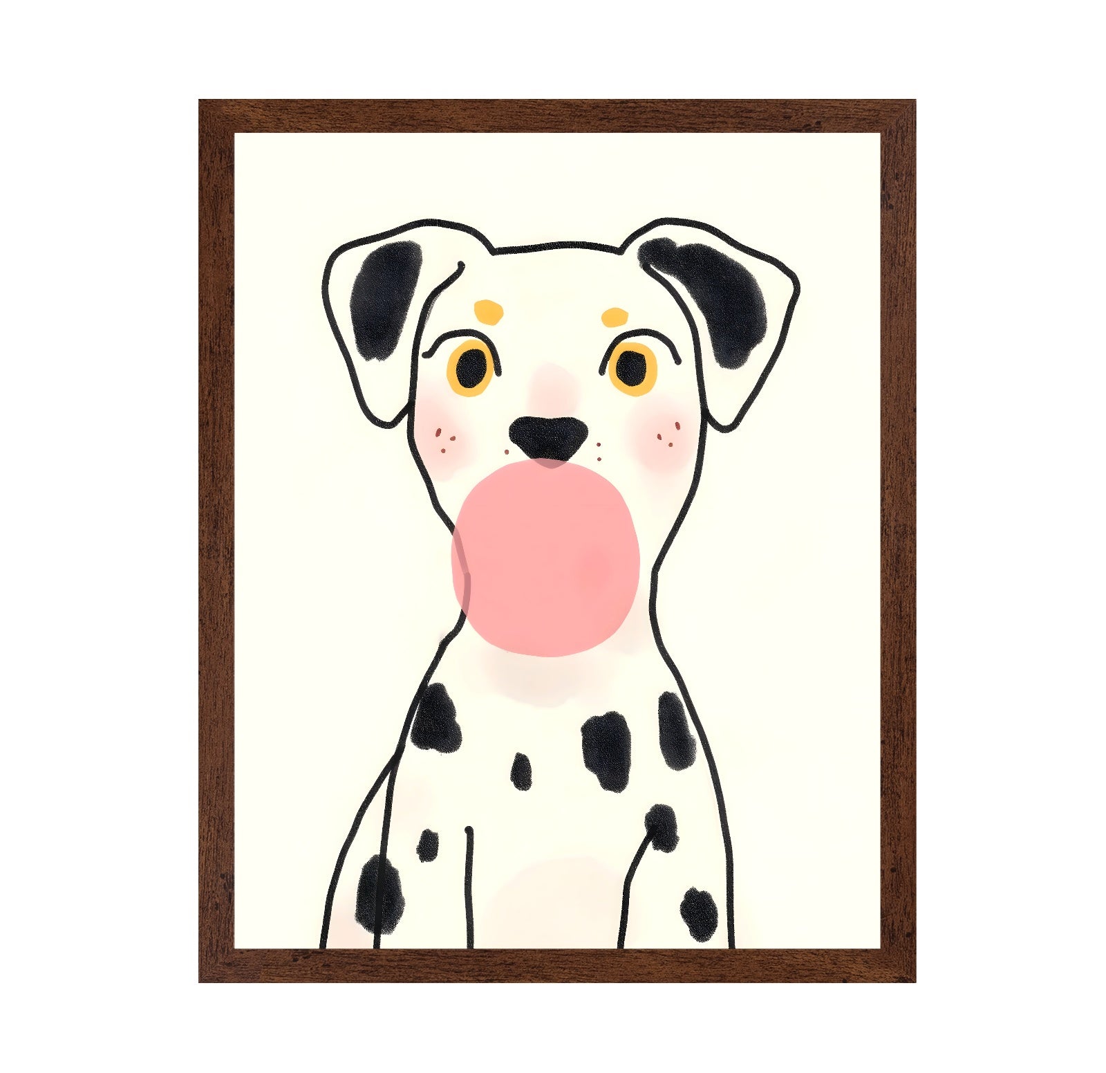 Dalmatian Bubble Gum No2