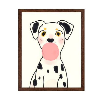 Dalmatian Bubble Gum No2