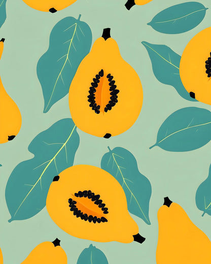 Papaya Pattern No2