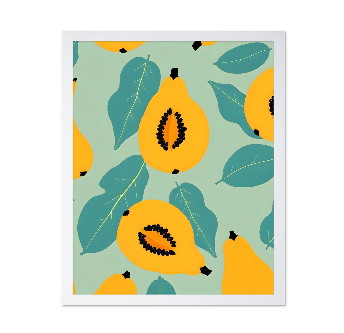 Papaya Pattern No2