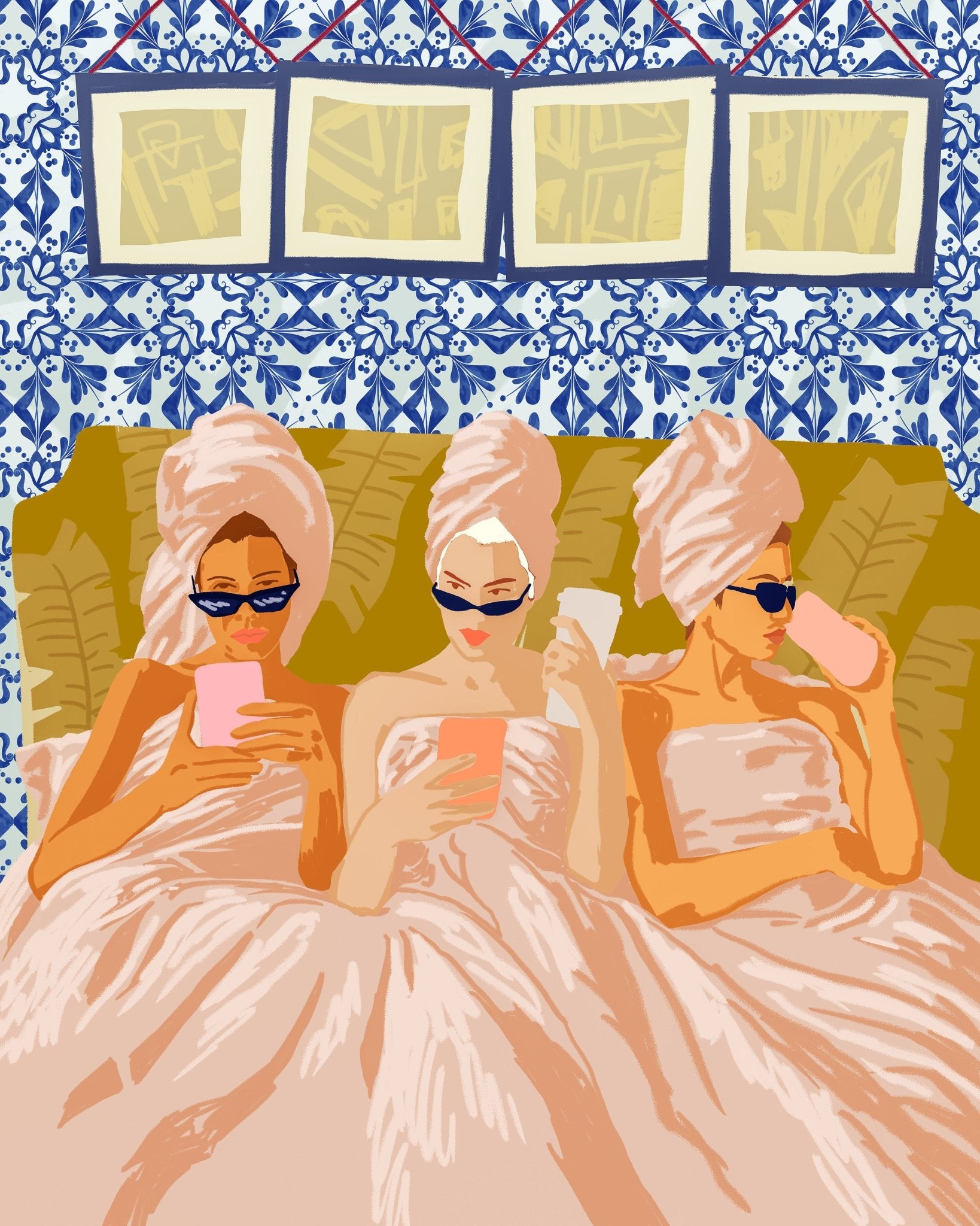 Spa Girls Phone Time